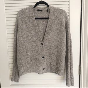 ATM Cozy Boyfriend Cardigan Sweater